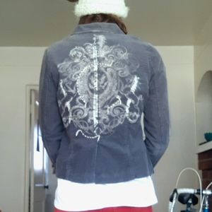 Grey Corduroy Jacket